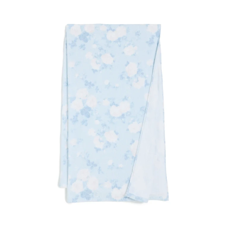 LoveShackFancy Hali Beach Towel Whisper Blue One Size