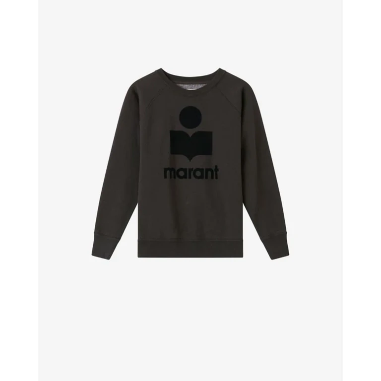 Sweatshirt Logo Milly - Femme - Noir Délavé - Taille 34 - Marant Étoile
