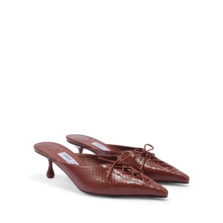 Jimmy Choo Feminino Scarlett 50 Mule Pumps