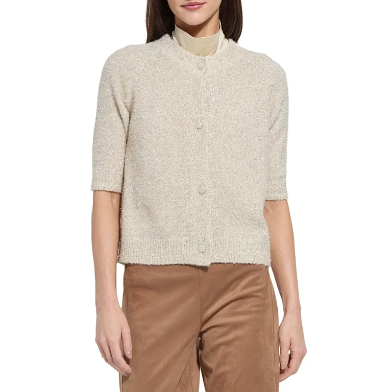 Lysse Kennedy Crewneck Cardigan Sweater