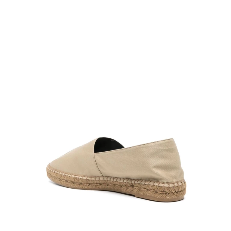 Saint Laurent Flat shoes Beige Cotton - Men
