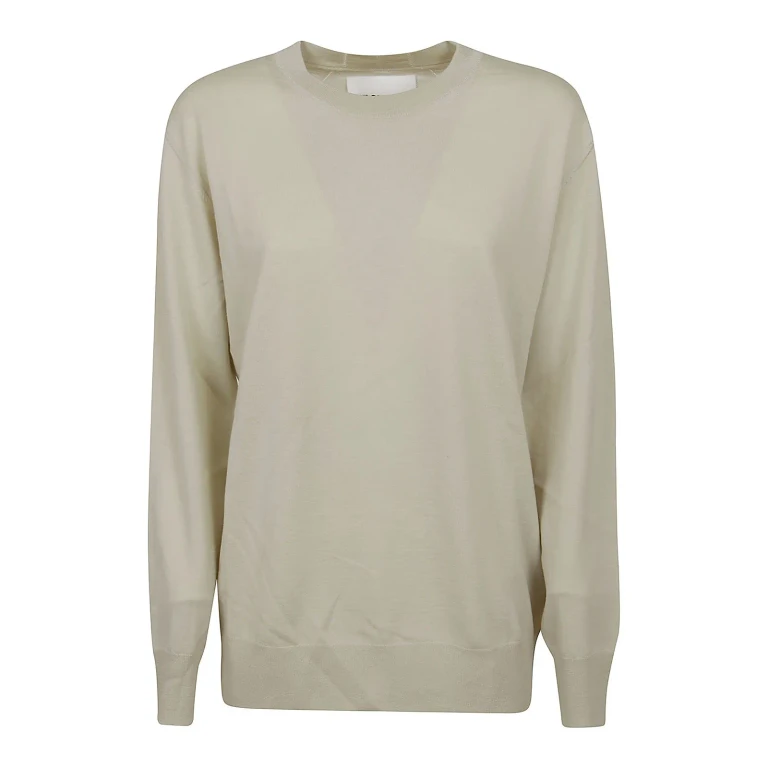 질샌더 크루넥 스웨터 - 블랙