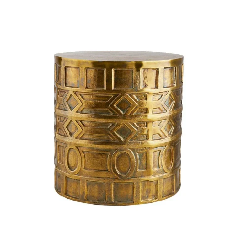 Antique Brass End Table from the Millenia Collection