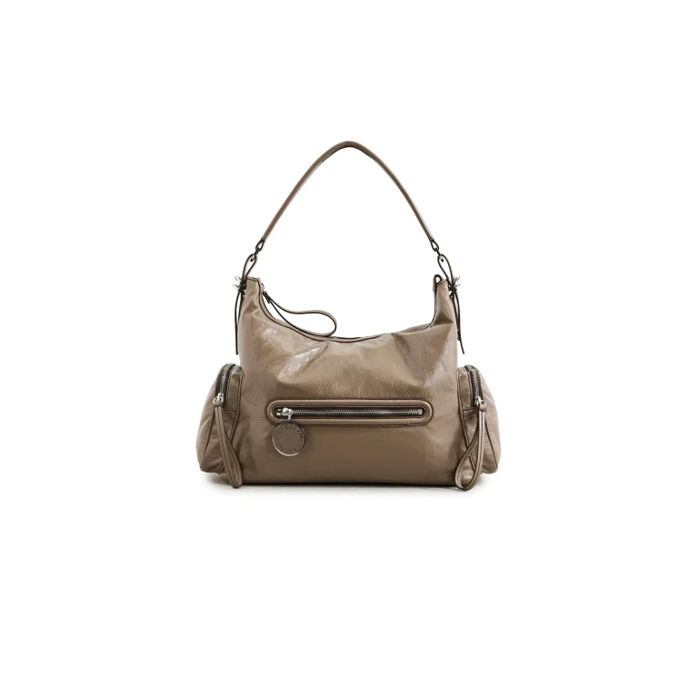 Stella McCartney Dartmoor Shoulder Bag Taupe One Size