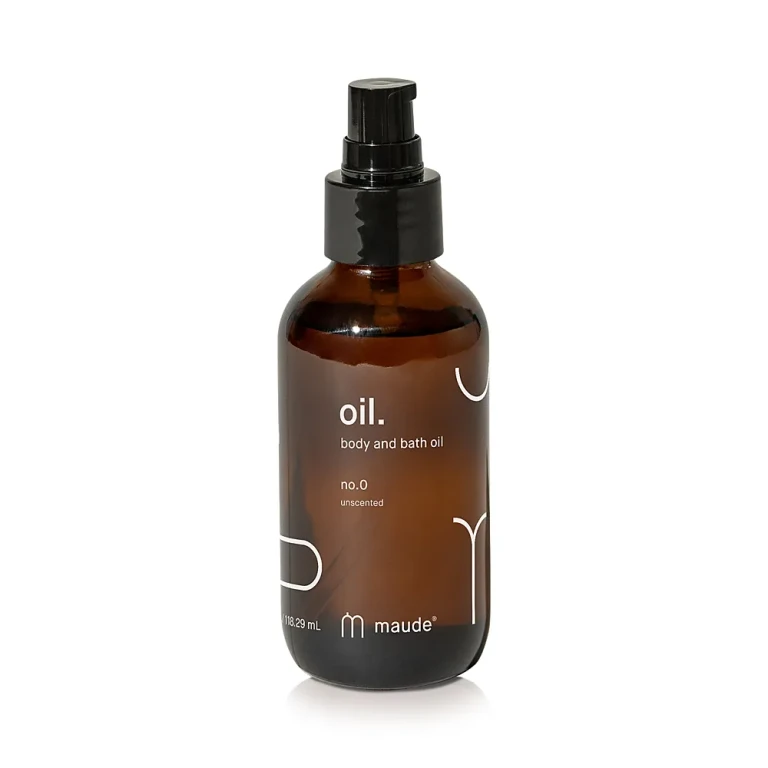 maude Oil Bath & Body Oil - No. 0 Unscented 4 oz.