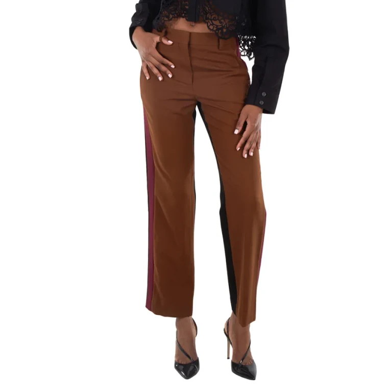 Burberry Dark Birch Brown Lottie Trousers