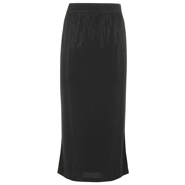 Jupe Midi Versace Jeans Couture - Noir