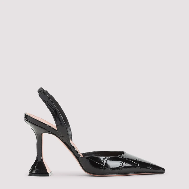 Amina Muaddi Holli Sling 95 Mules