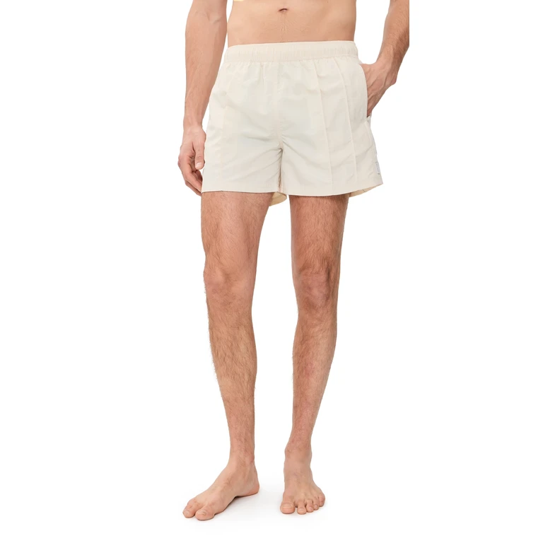 AUTO-REPLY Vertical Pintuck Sebastian Swim Trunks 4 Vertical/Cloud XXL