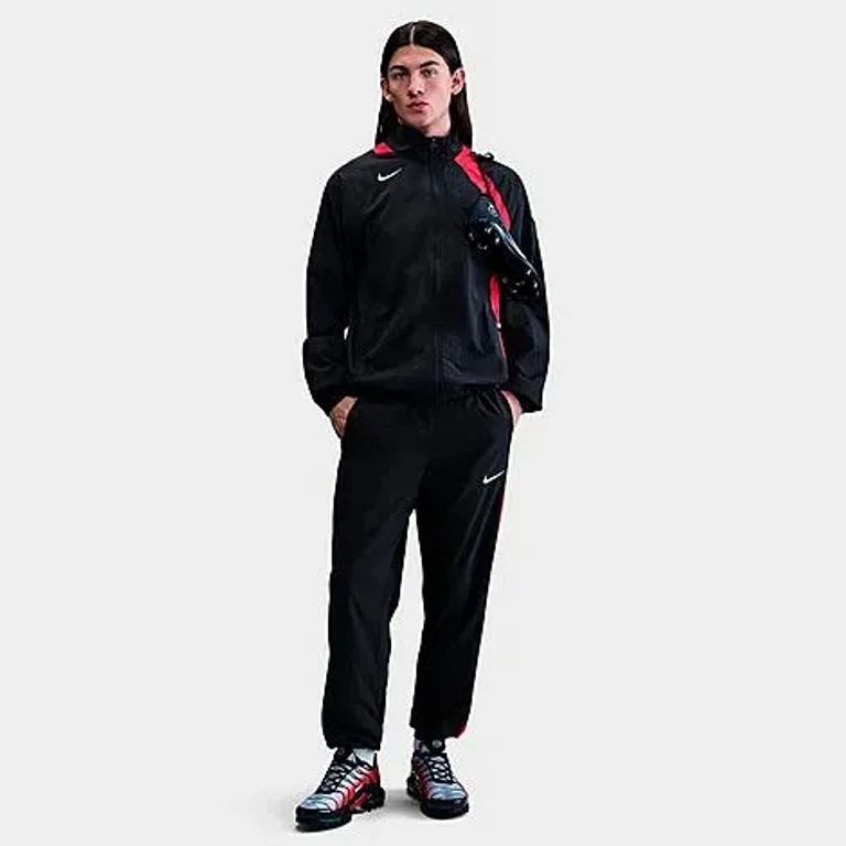 Nike Men's Total 90 Repel Soccer Track Pants in Light Graphite/Black/Sail Size: Small