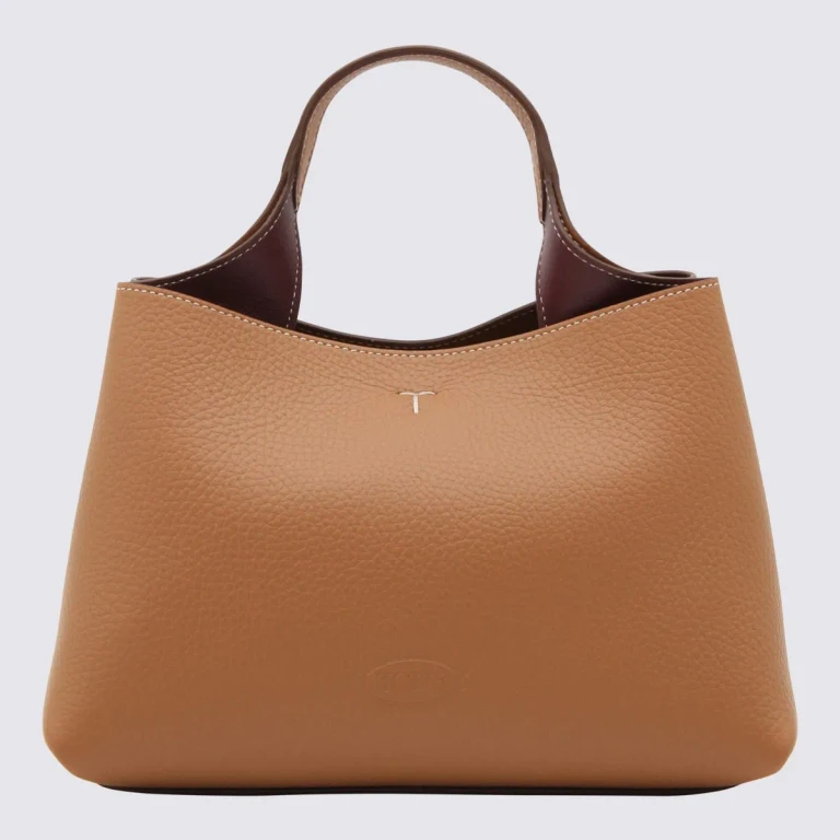 Tod's Brown Leather Tote Bag