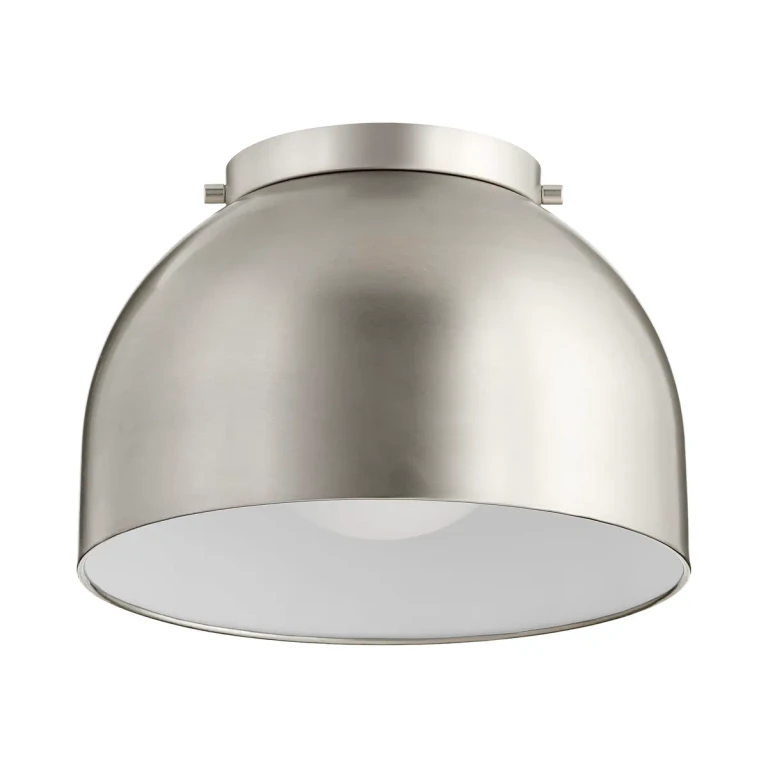 Quorum Dome 11" Ceiling Light in Satin Nickel