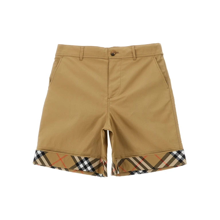 Burberry Oscar bermuda shorts Beige Cotton Bermuda - Kids