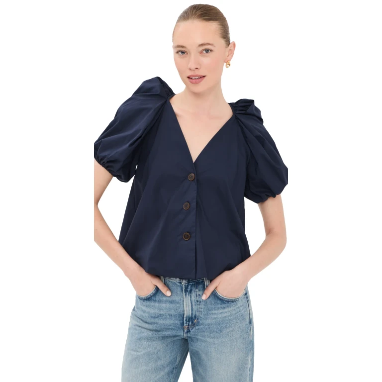 Kika Vargas Harpa Top Navy 8