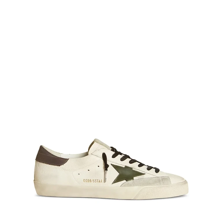 Golden Goose Men's Super Star Leather Sneakers