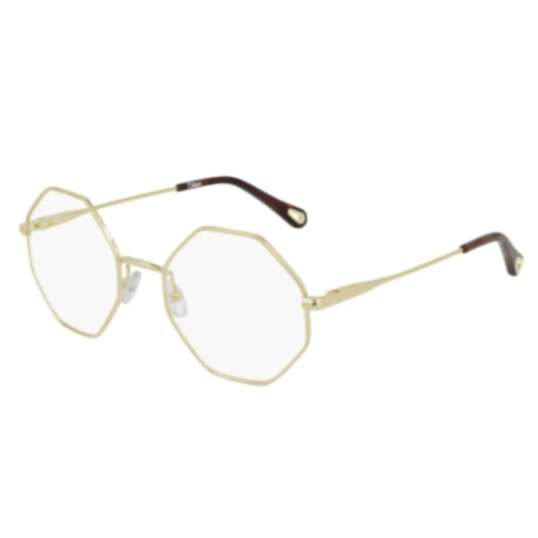 Chloé Ch0022o004 Gold Gold Transparent