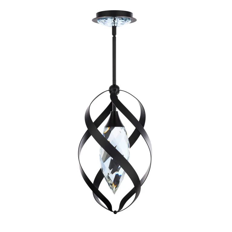 Solan LED Mini Pendant in Black