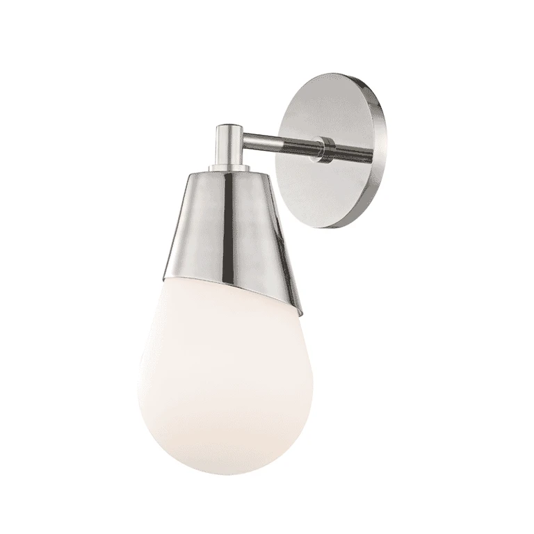 Mitzi Cora 12" Wall Sconce in Polished Nickel