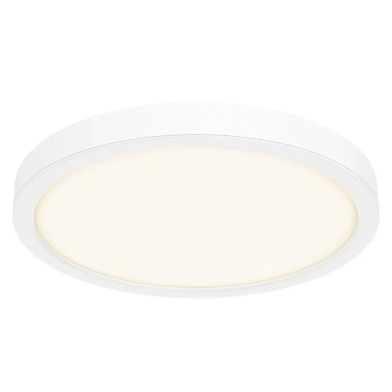 White LED Flushmount