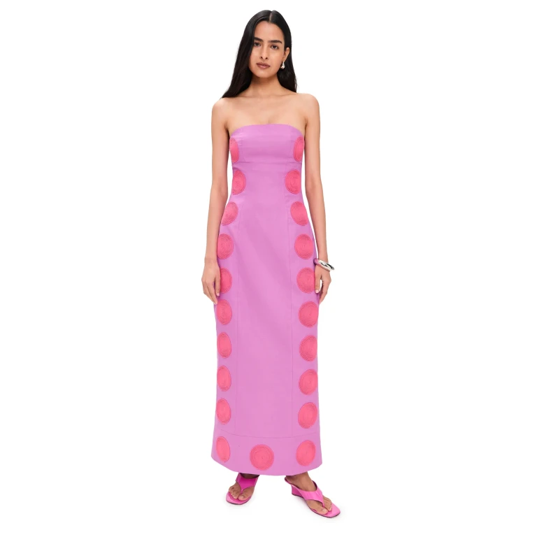 The Wolf Gang Filipa Maxi Dress Lavender S