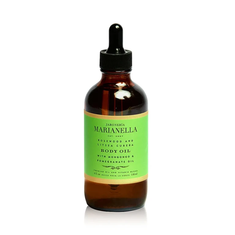 Jaboneria Marianella Rosewood & Litsea Cubeba Body Oil 4 oz.