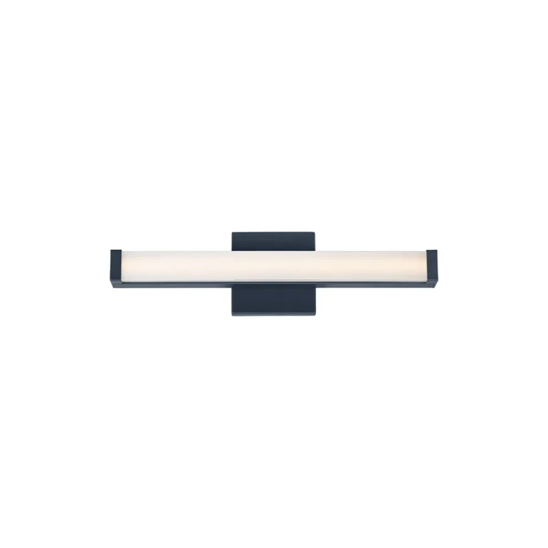 Black LED Bathroom Vanity Light from the Spec 5CCT Collection