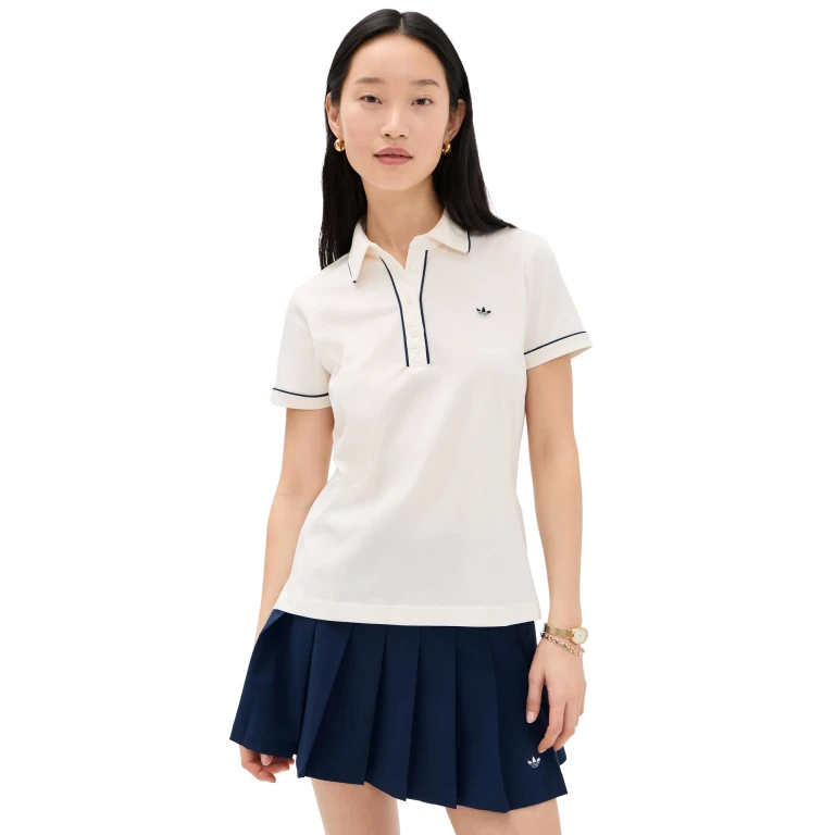 Adidas Golf Originals Solid Polo Shirt Chalk White XL