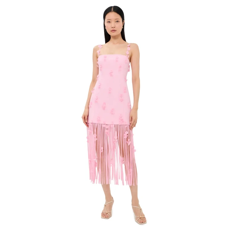 SIMKHAI Juliana Midi Dress Tulip 10