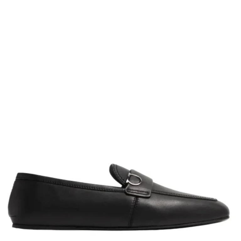Ferragamo Debros Gancini Ornament Loafers