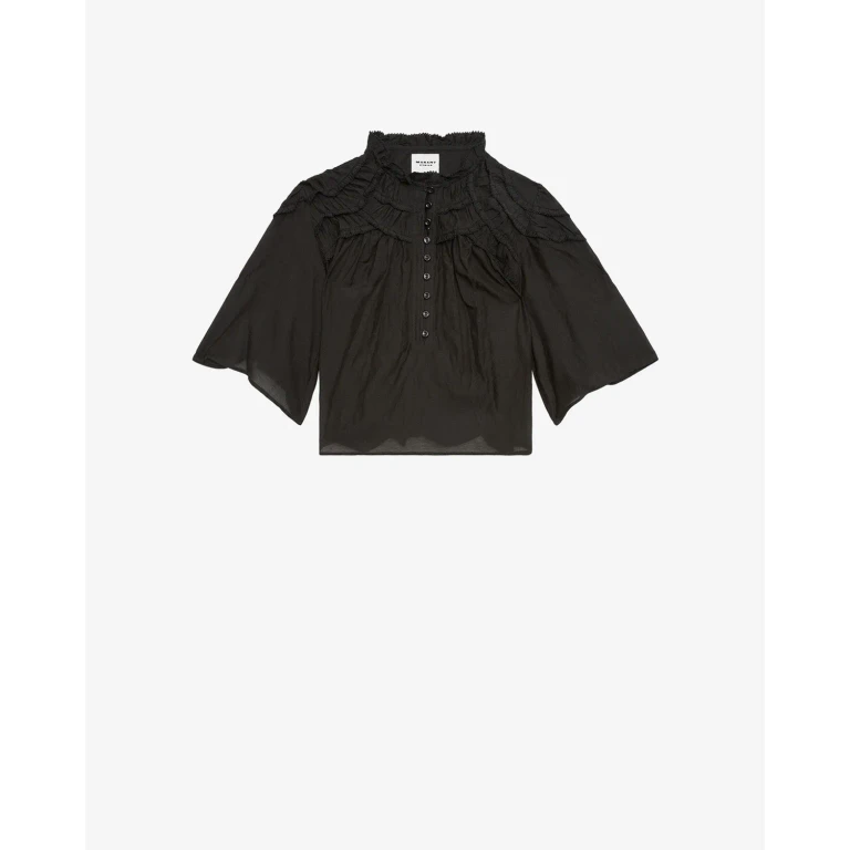 Top Carmen - Femme - Noir - Taille 34 - Marant Étoile