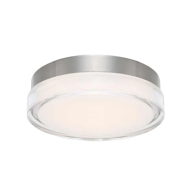 Stainless Steel LED Flush Mount from the Dot Collection