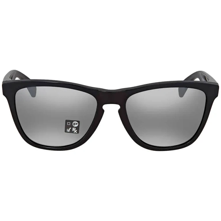 Oakley Frogskins Black Prizm Square Mens Sunglasses OO9013 9013C4 55