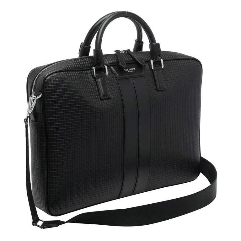 Serapian Bags Black Resined Canvas - Women