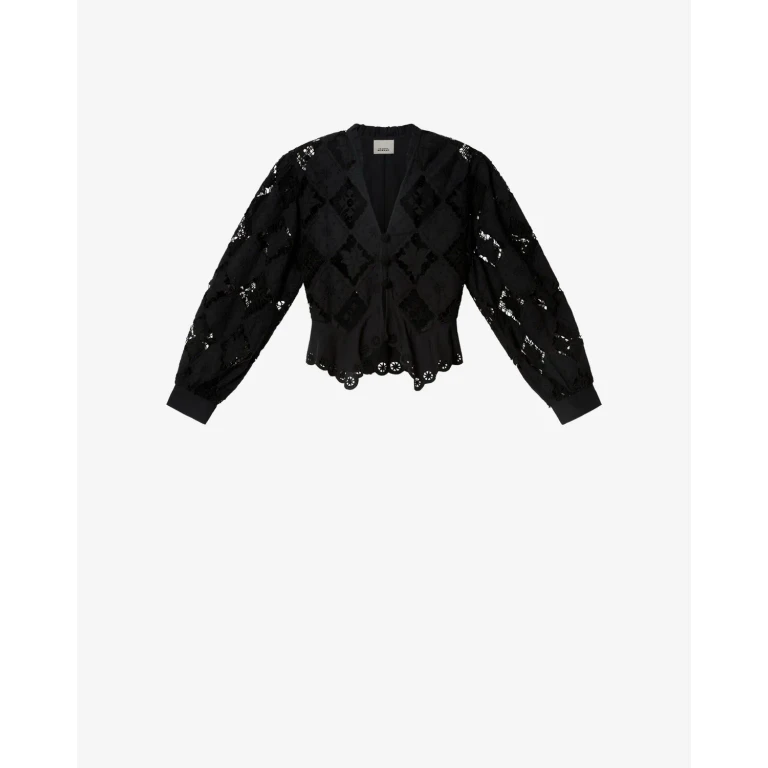 Blouse Nina - Femme - Noir - Taille 34 - Isabel Marant