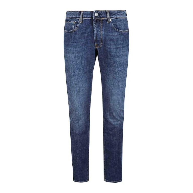 Incotex Blue Division Jean Droit - Délavé
