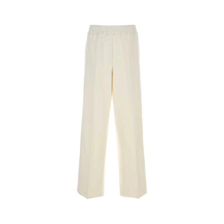 Jil Sander J22ka0341j20018 102 Porcelain Pantaloni