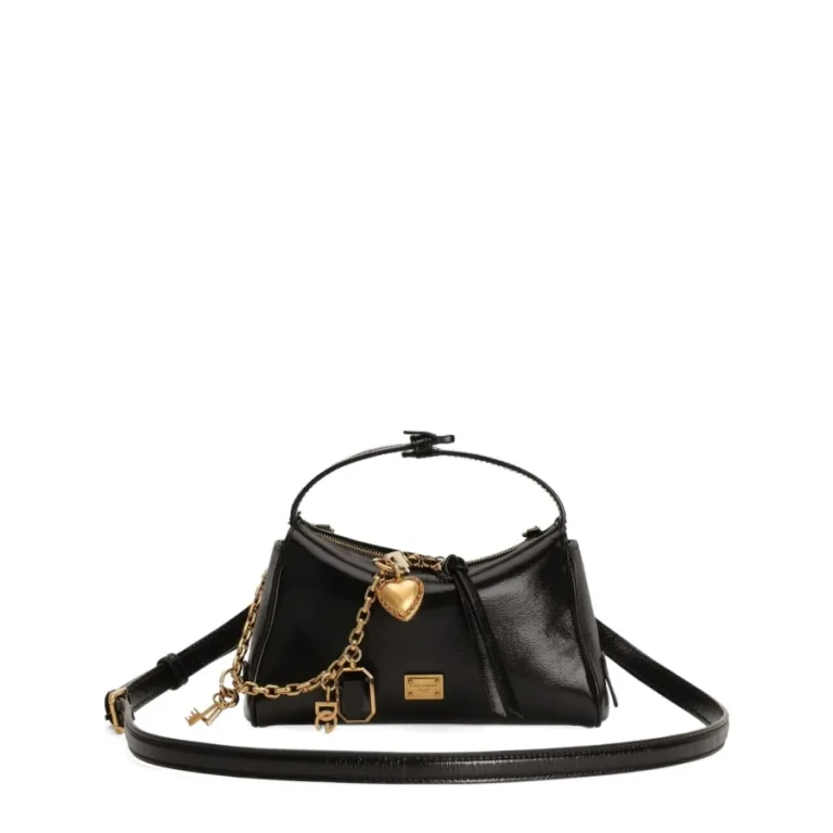 Dolce And Gabbana Vittoria Leather Handbag
