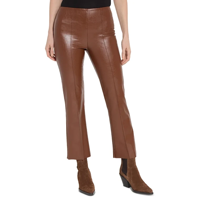 Lysse Plus Elysse Faux Leather Ankle Pants