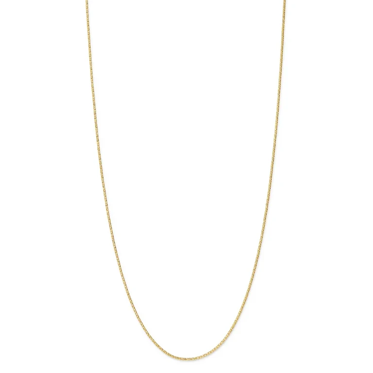 Bird Cage Link Chain Necklace in 14K Yellow Gold, 20
