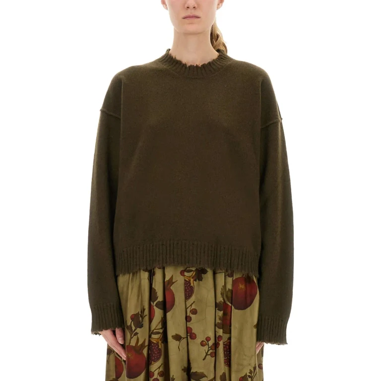 Uma Wang Cashmere Sweater With Bangs
