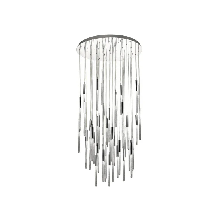 Boa 51-Light Pendant in Polished Nickel