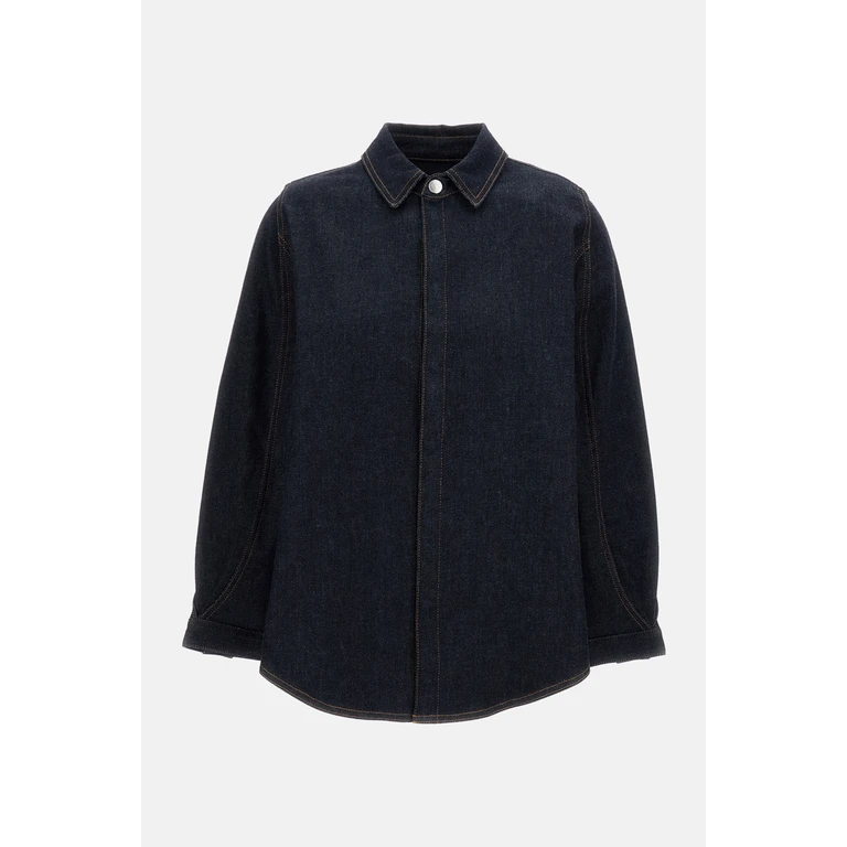 Jacquemus Shirts Blue Co Ws Ea - Women