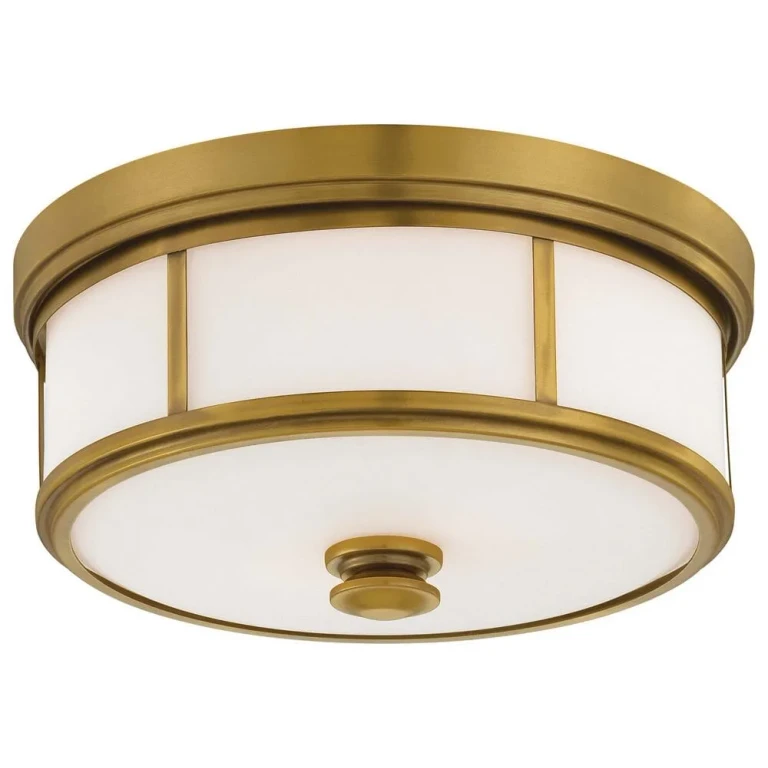 3-Light 16" Ceiling Light in Liberty Gold