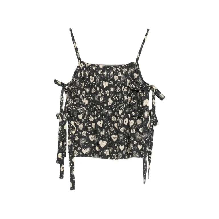 R13 Floral-print Top