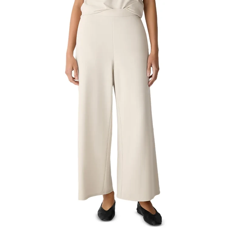 Eileen Fisher Wide Leg Ankle Pants