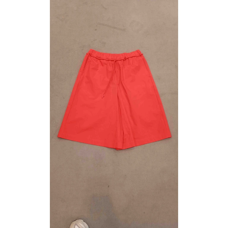Pinko Alcano Bermuda Popeline Yellow & Orange Short - Women
