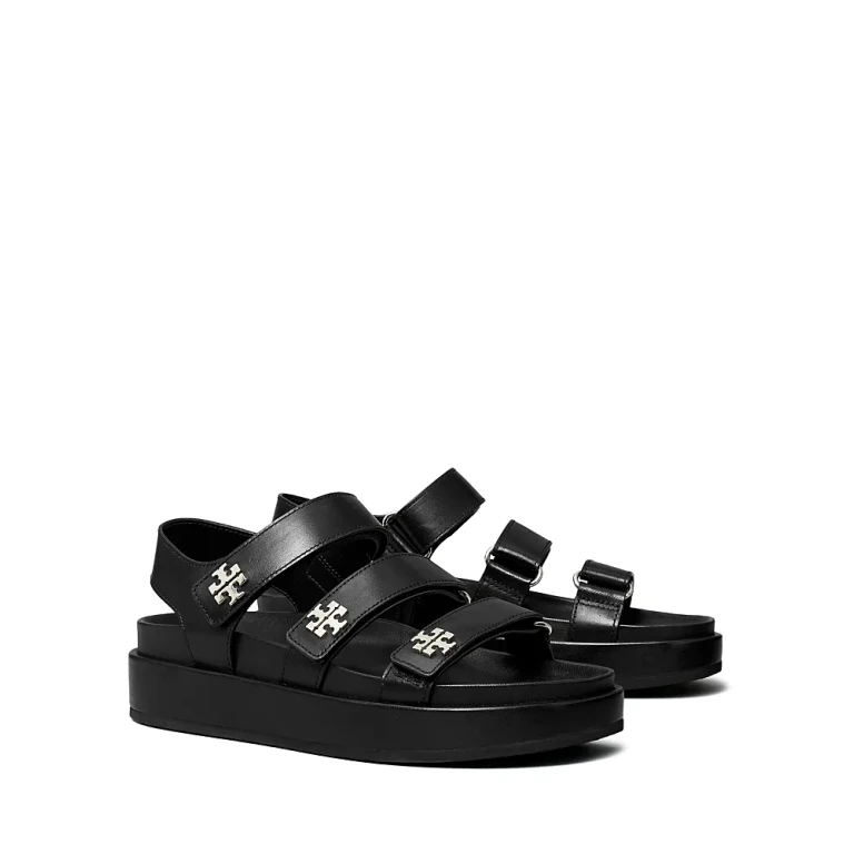 Tory Burch ウィメンズ Kira Tripe Strap サンダル