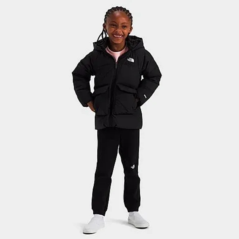 The North Face Kids Toddler Down Fleece-Lined Parka Jacket in TNF Black Size: 2T