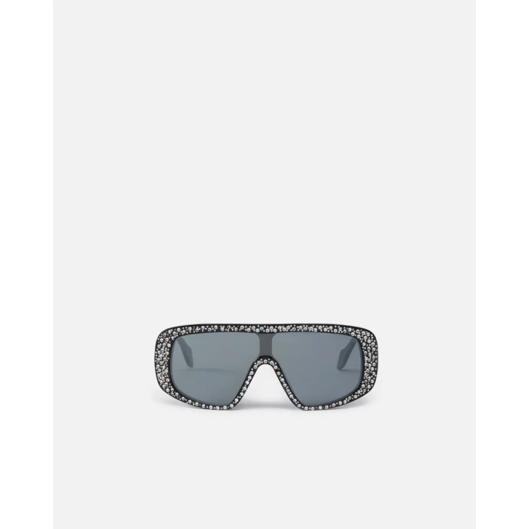 Pinko - Lunettes de soleil masque à strass