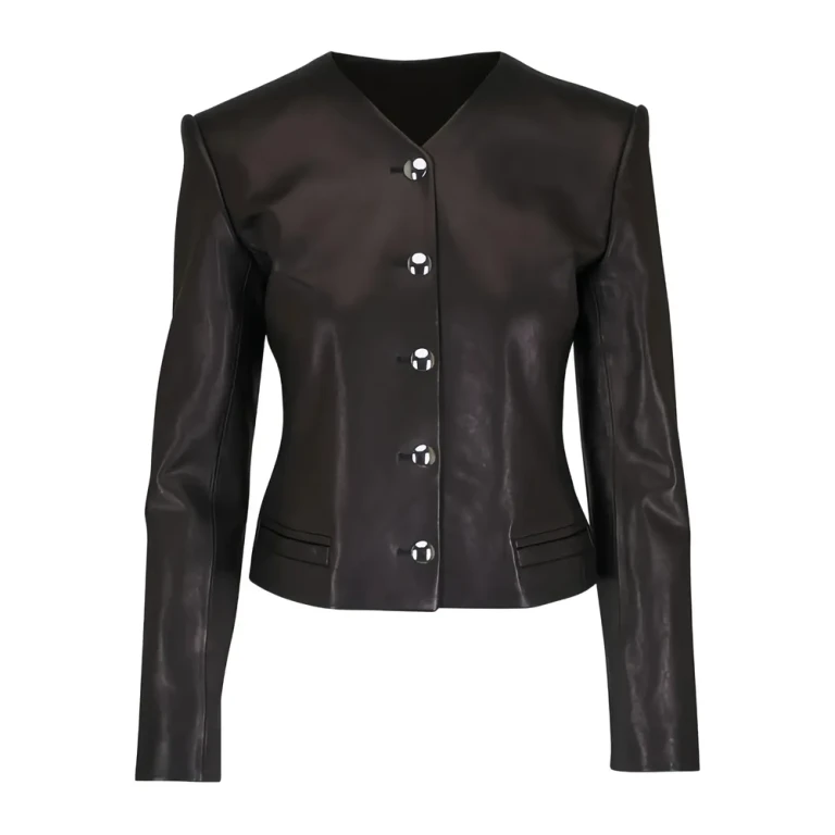 Khaite Nara Lederjacke
